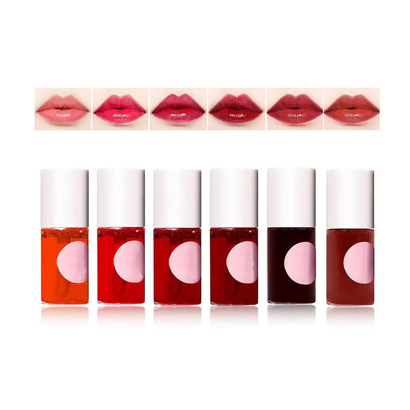 7ML Lip Stain de Longa Duração, à Prova D'Água, Uso Duplo, Natural para Lábios, Olhos e Bochechas, Tintura Líquida para Lábios, Cosméticos de Beleza Gloss.